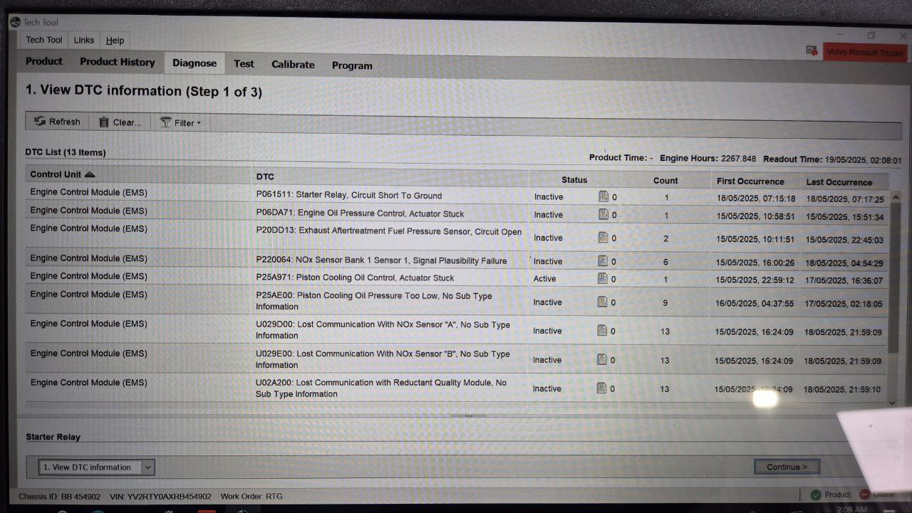 ФАЙЛ ПРОШИВКИ БЛОКА ACM VOLVO FH D13K460 EURO 6 23344546_P03 23119493P01 FREESCALE SPC564A70 1